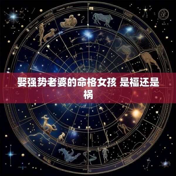 娶强势老婆的命格女孩 是福还是祸