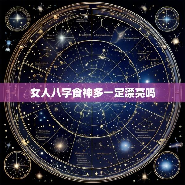 女人八字食神多一定漂亮吗