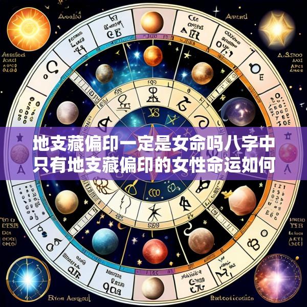地支藏偏印一定是女命吗八字中只有地支藏偏印的女性命运如何
