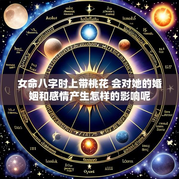 女命八字时上带桃花 会对她的婚姻和感情产生怎样的影响呢