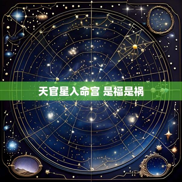 天官星入命宫 是福是祸