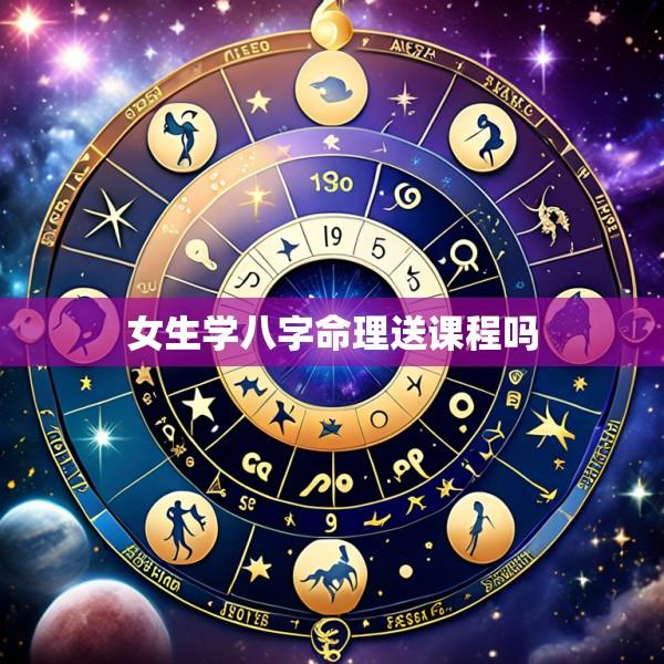 女生学八字命理送课程吗