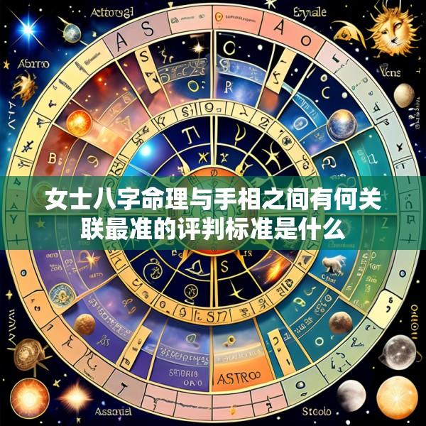 女士八字命理与手相之间有何关联最准的评判标准是什么