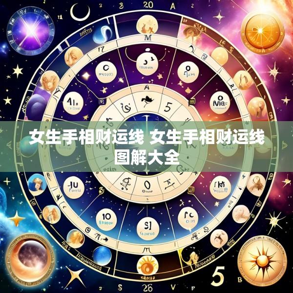 女生手相财运线 女生手相财运线图解大全