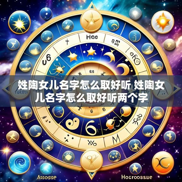 姓陶女儿名字怎么取好听 姓陶女儿名字怎么取好听两个字