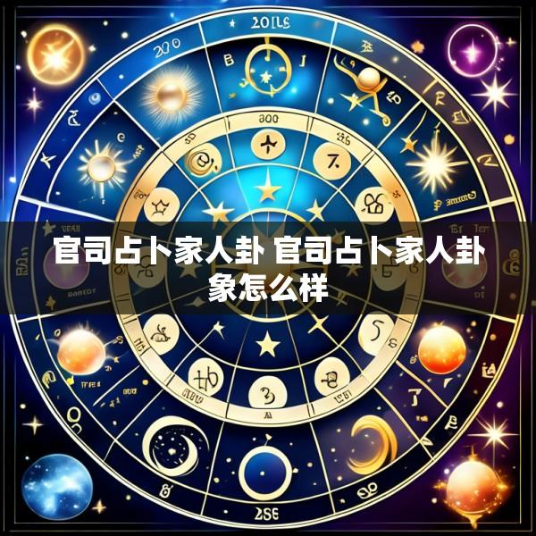 官司占卜家人卦 官司占卜家人卦象怎么样