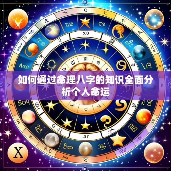 如何通过命理八字的知识全面分析个人命运