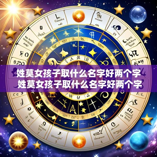 姓莫女孩子取什么名字好两个字 姓莫女孩子取什么名字好两个字好听