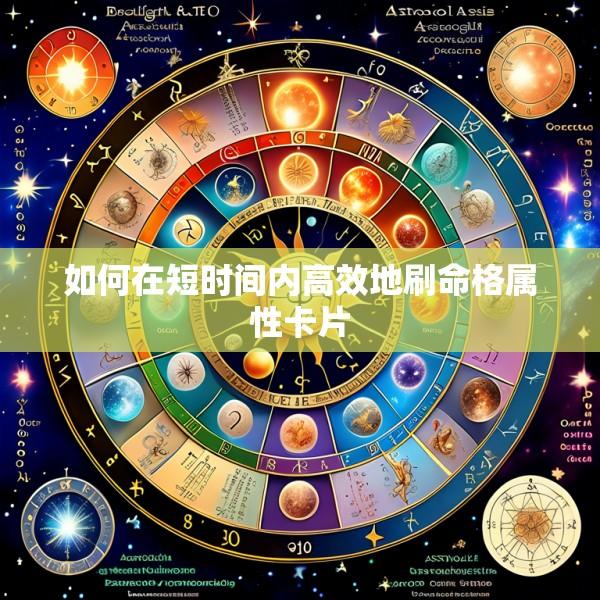 如何在短时间内高效地刷命格属性卡片