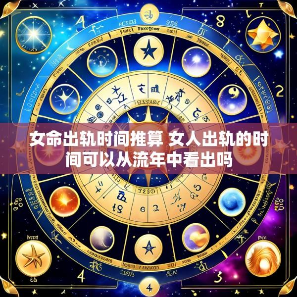 女命出轨时间推算 女人出轨的时间可以从流年中看出吗