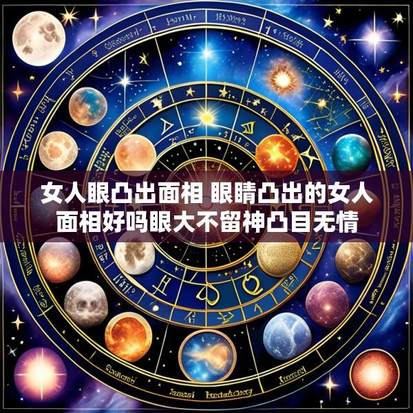 女人眼凸出面相 眼睛凸出的女人面相好吗眼大不留神凸目无情