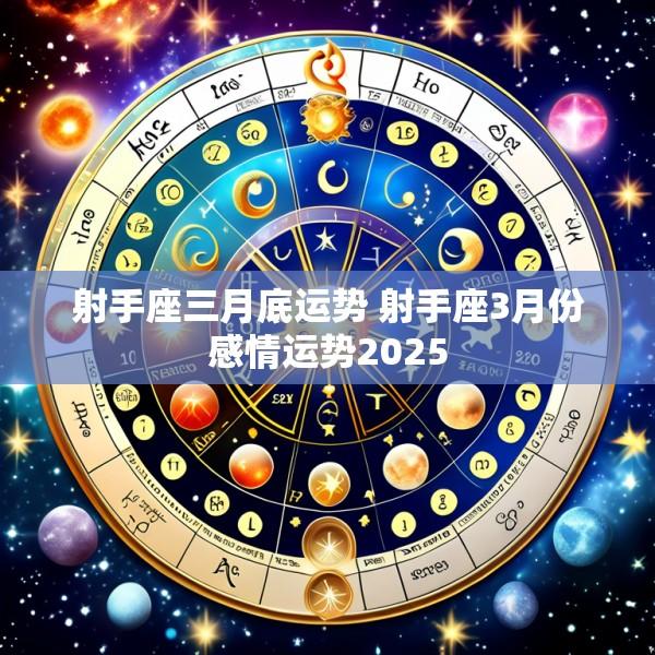 射手座三月底运势 射手座3月份感情运势2025