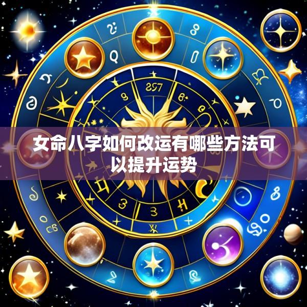 女命八字如何改运有哪些方法可以提升运势