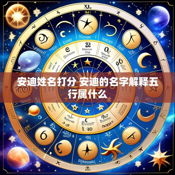 安迪姓名打分 安迪的名字解释五行属什么