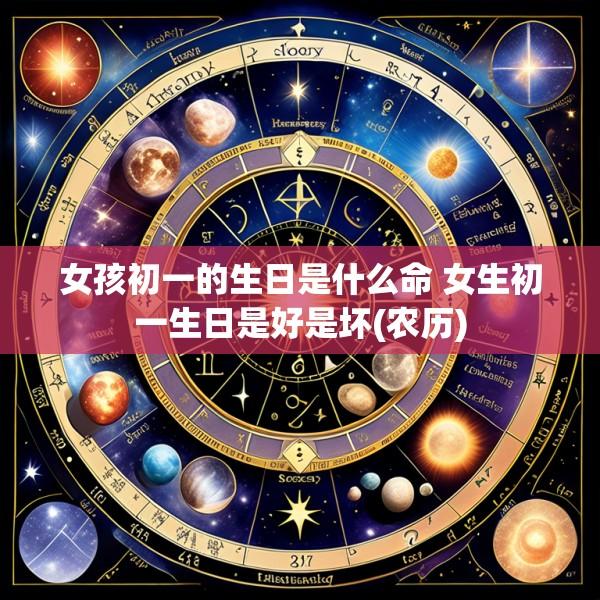 女孩初一的生日是什么命 女生初一生日是好是坏(农历)
