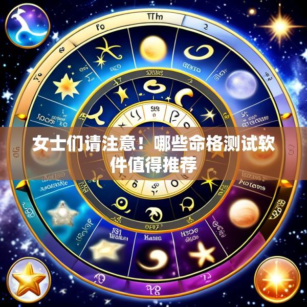 女士们请注意！哪些命格测试软件值得推荐