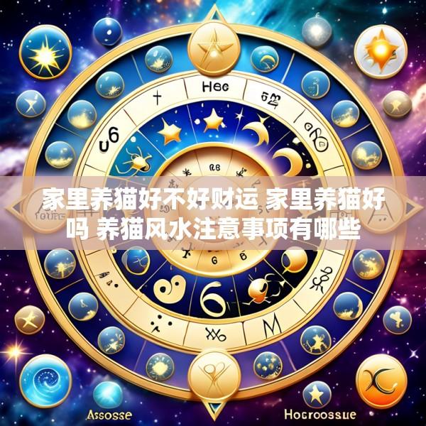 家里养猫好不好财运 家里养猫好吗 养猫风水注意事项有哪些
