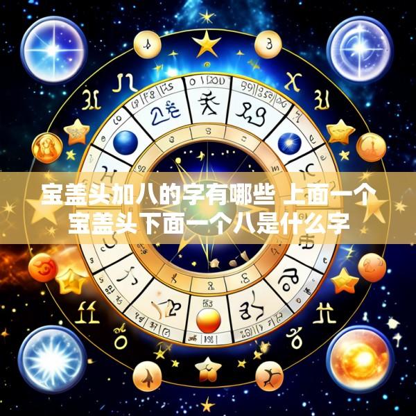 宝盖头加八的字有哪些 上面一个宝盖头下面一个八是什么字
