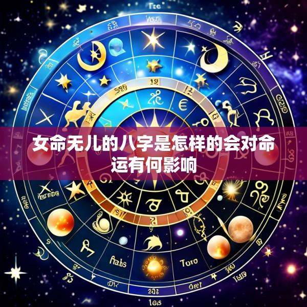 女命无儿的八字是怎样的会对命运有何影响