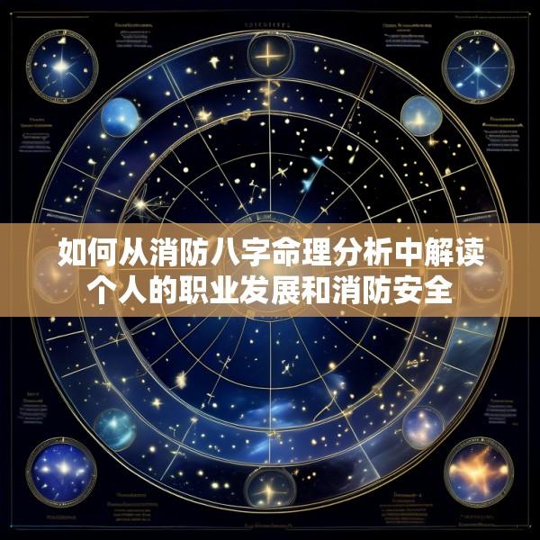 如何从消防八字命理分析中解读个人的职业发展和消防安全