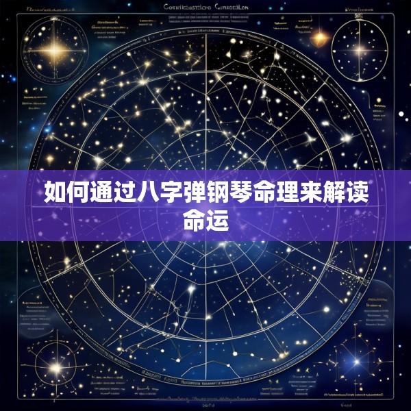如何通过八字弹钢琴命理来解读命运