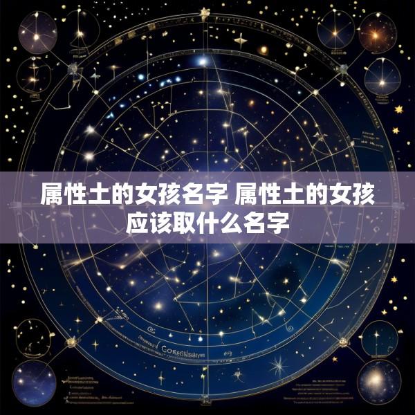 属性土的女孩名字 属性土的女孩应该取什么名字