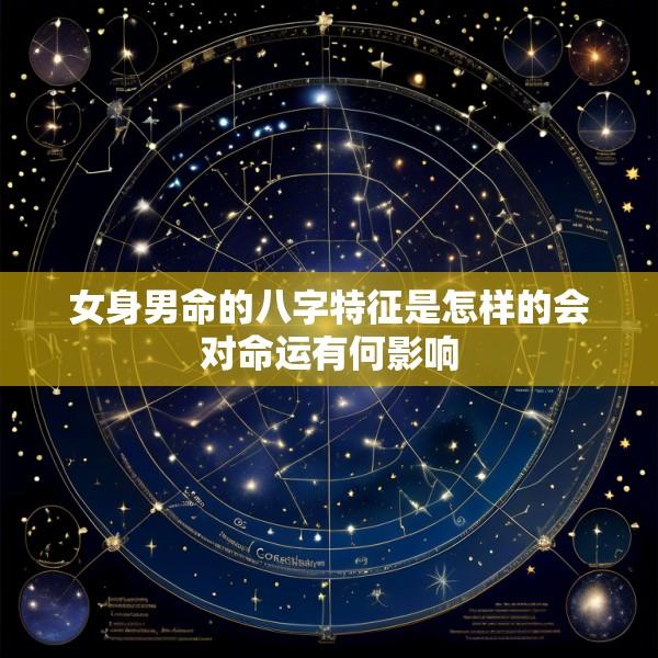 女身男命的八字特征是怎样的会对命运有何影响