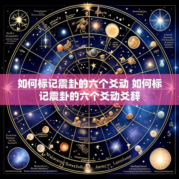 如何标记震卦的六个爻动 如何标记震卦的六个爻动爻辞