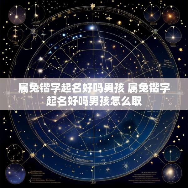 属兔锴字起名好吗男孩 属兔锴字起名好吗男孩怎么取