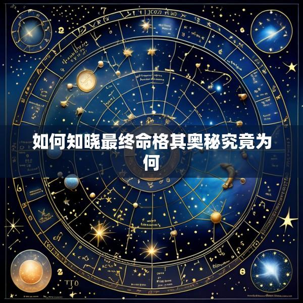如何知晓最终命格其奥秘究竟为何