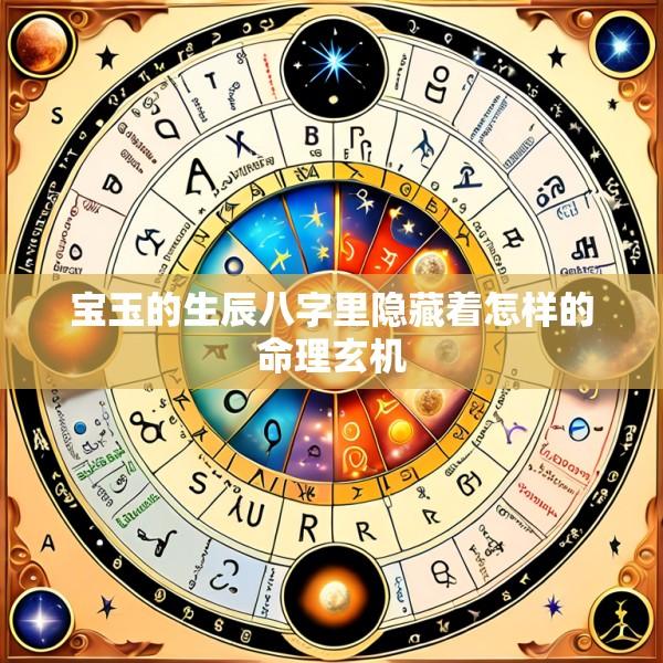 宝玉的生辰八字里隐藏着怎样的命理玄机