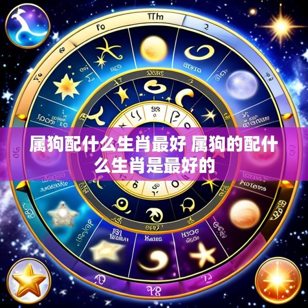 属狗配什么生肖最好 属狗的配什么生肖是最好的