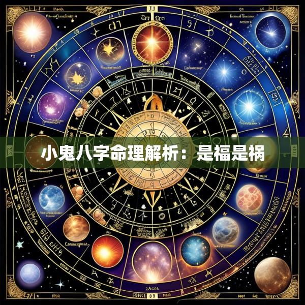 小鬼八字命理解析：是福是祸
