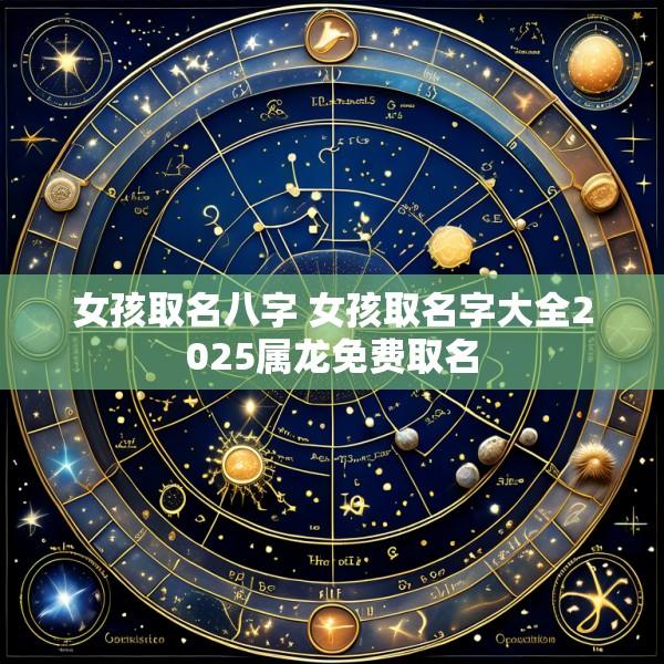 女孩取名八字 女孩取名字大全2025属龙免费取名