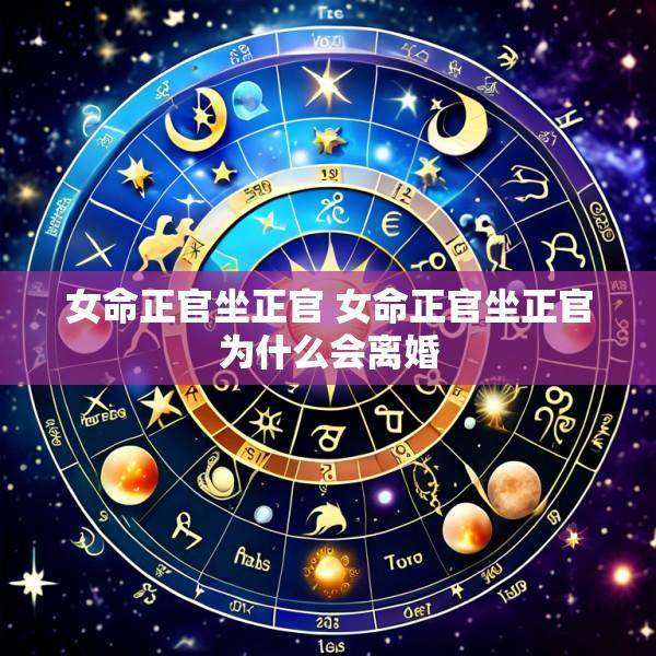 女命正官坐正官 女命正官坐正官为什么会离婚