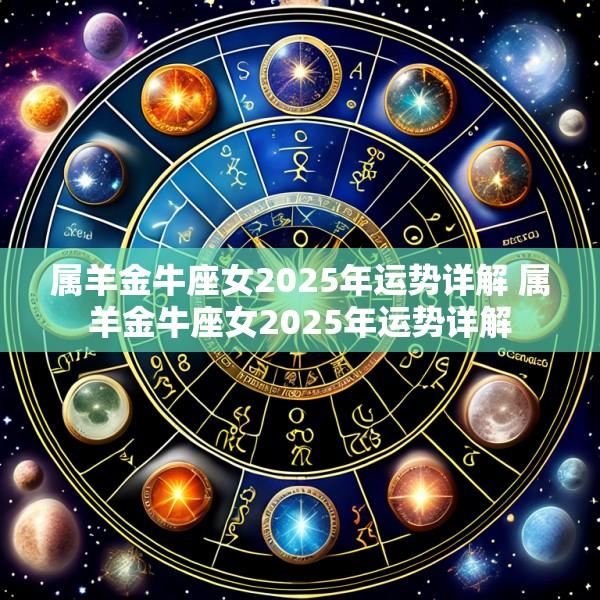 属羊金牛座女2025年运势详解 属羊金牛座女2025年运势详解