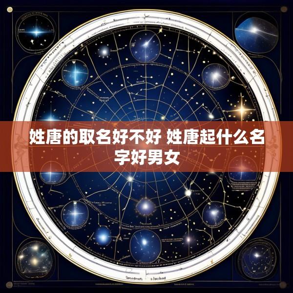 姓唐的取名好不好 姓唐起什么名字好男女