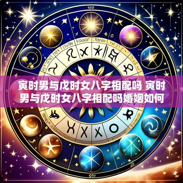 寅时男与戊时女八字相配吗 寅时男与戊时女八字相配吗婚姻如何