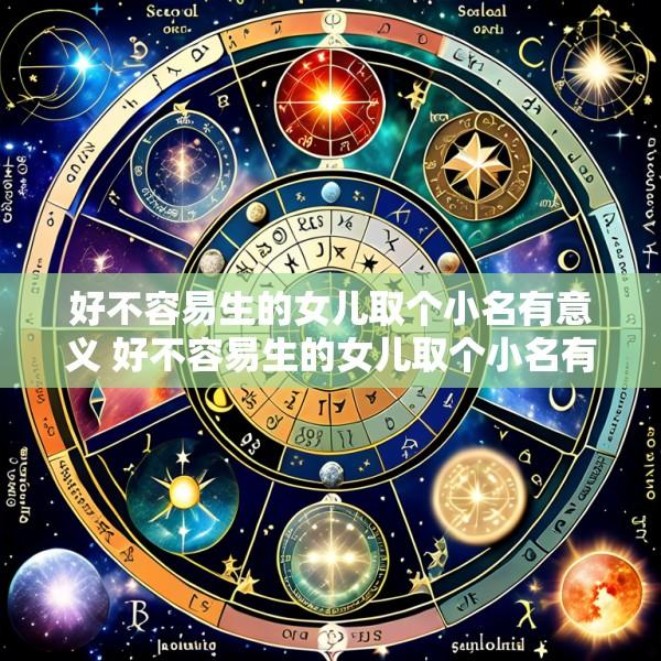 好不容易生的女儿取个小名有意义 好不容易生的女儿取个小名有意义的名字