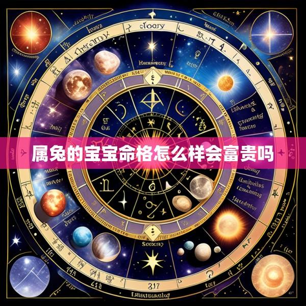 属兔的宝宝命格怎么样会富贵吗