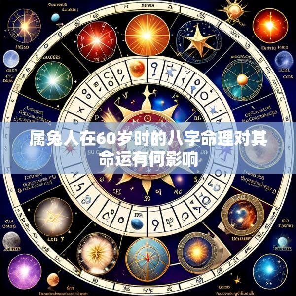 属兔人在60岁时的八字命理对其命运有何影响