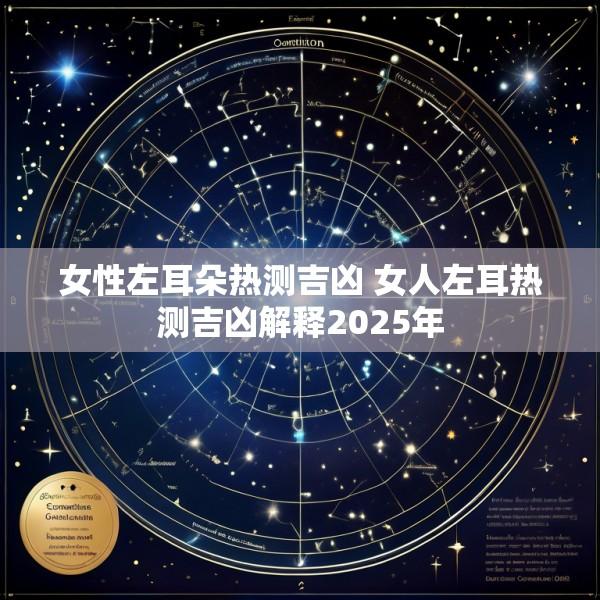 女性左耳朵热测吉凶 女人左耳热测吉凶解释2025年