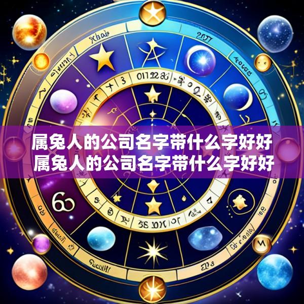 属兔人的公司名字带什么字好好 属兔人的公司名字带什么字好好听