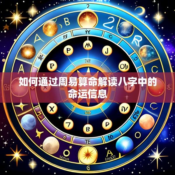 如何通过周易算命解读八字中的命运信息