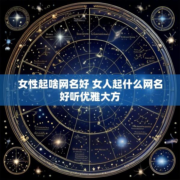 女性起啥网名好 女人起什么网名好听优雅大方