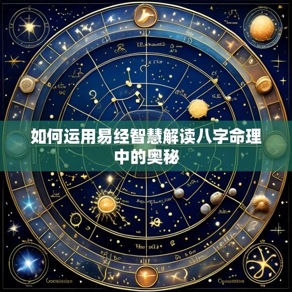 如何运用易经智慧解读八字命理中的奥秘