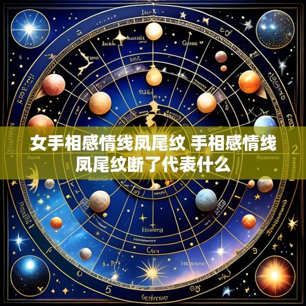 女手相感情线凤尾纹 手相感情线凤尾纹断了代表什么