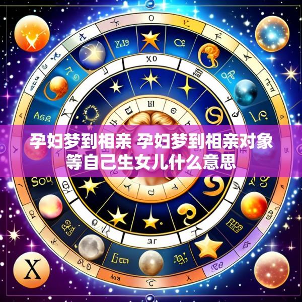 孕妇梦到相亲 孕妇梦到相亲对象等自己生女儿什么意思