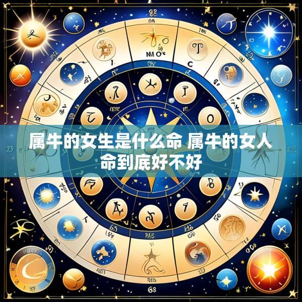 属牛的女生是什么命 属牛的女人命到底好不好