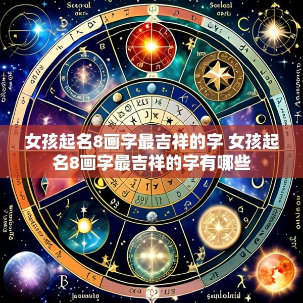 女孩起名8画字最吉祥的字 女孩起名8画字最吉祥的字有哪些